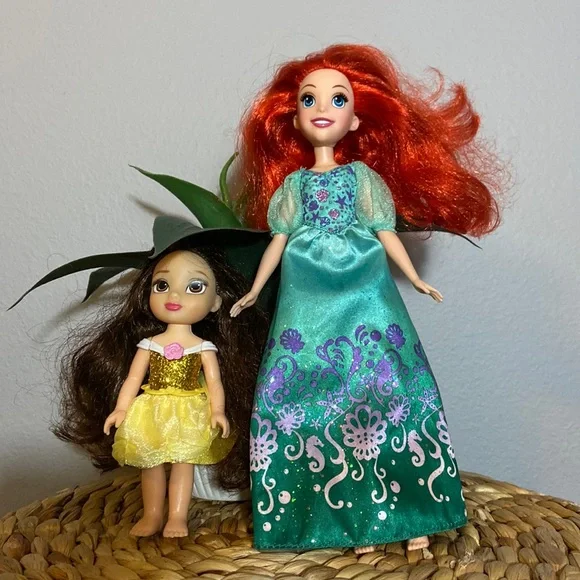 Disney | Toys | Disneys Ariel And Belle Dolls | Poshmark